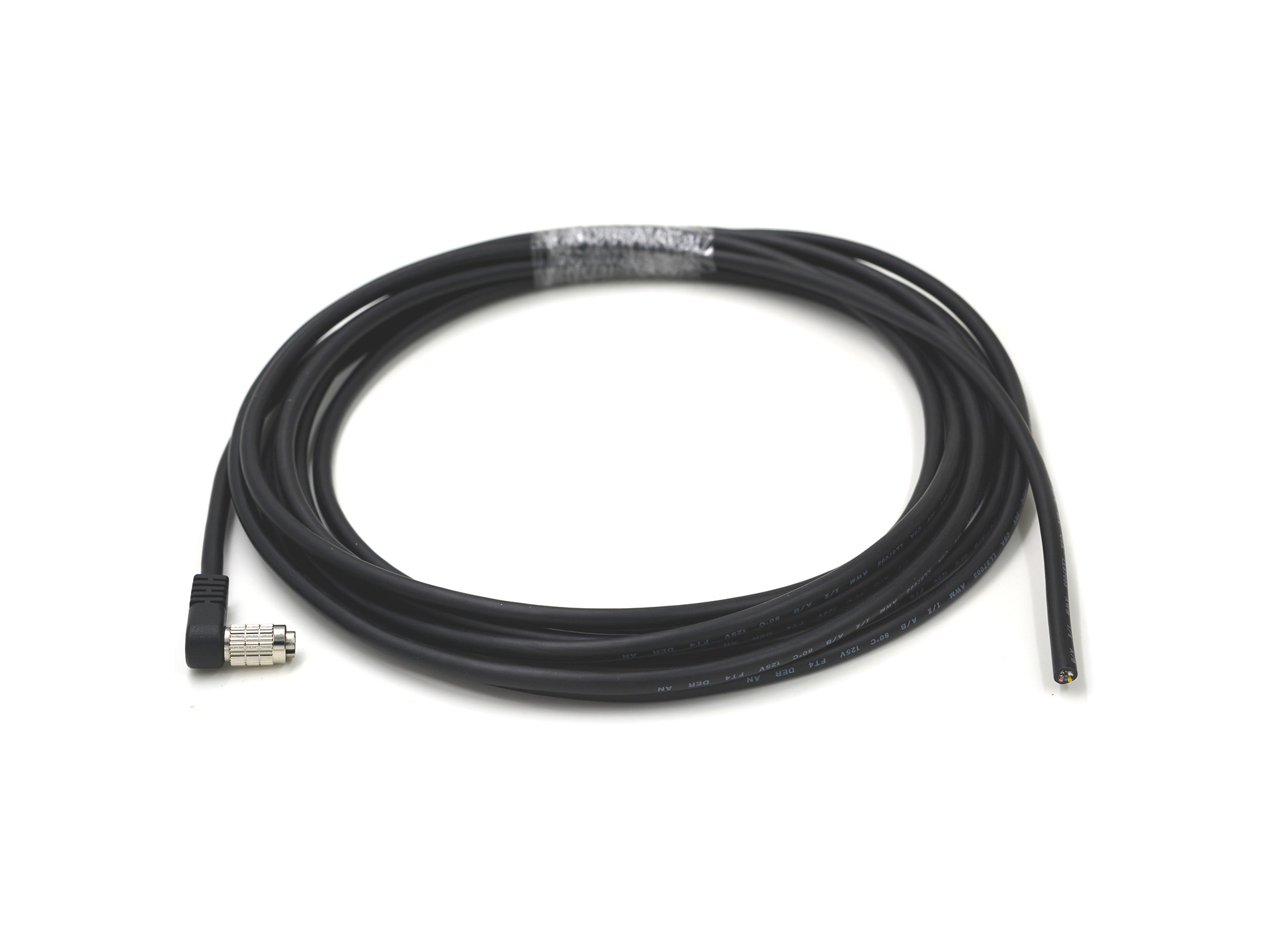 Hirose 8-pin hoek female kabel voor voeding/io trigger