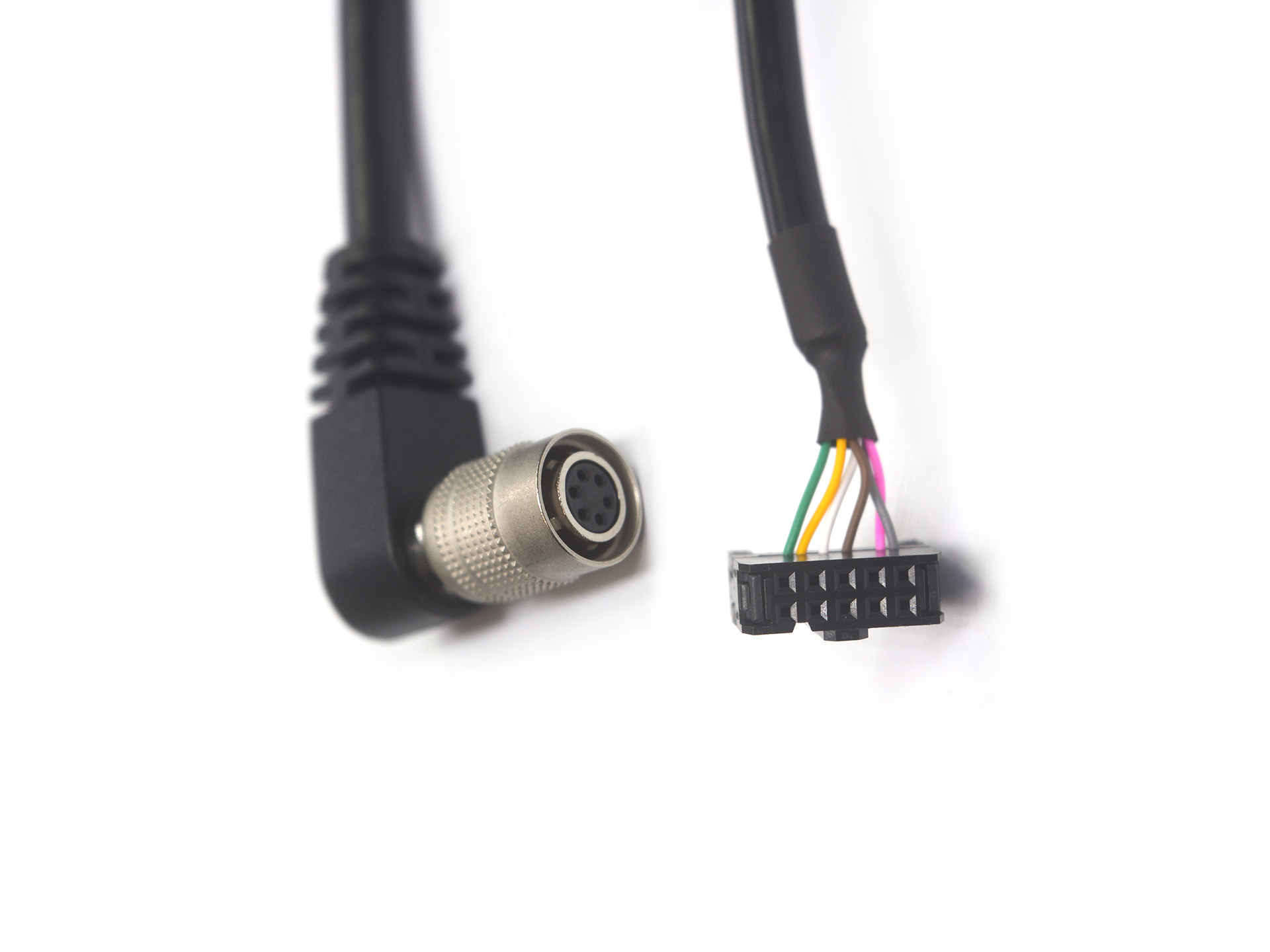 HR10A-7P-6S naar IDC 10-pins behuizing kabel
